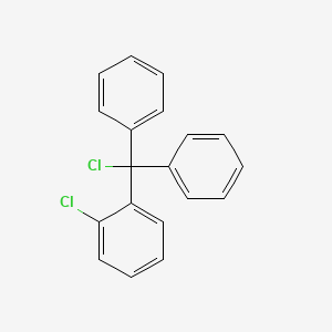 2-Chlorotritylchloride resin structure, CAS 934816-82-7