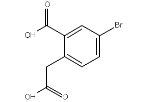 5-BROMO-HOMOPHTHALIC ACID structure, CAS 19725-82-7