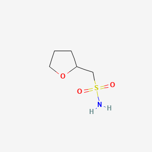 oxolan-2-ylmethanesulfonamide structure, CAS 859998-68-8