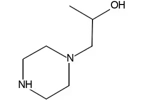 alpha-methylpiperazine-1-ethanol structure, CAS 1074-54-0