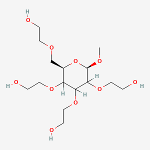 METHYL GLUCETH-20 structure, CAS 68239-42-9