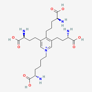 Desmosine structure, CAS 11003-57-9