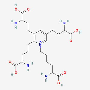 Isodesmosine structure, CAS 991-01-5