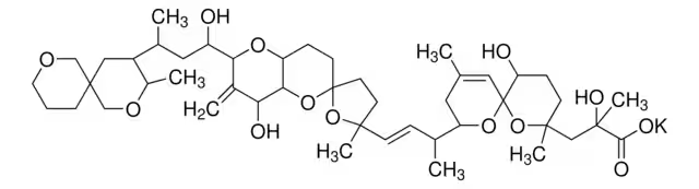 OKADAIC ACID POTASSIUM structure, CAS 155751-72-7