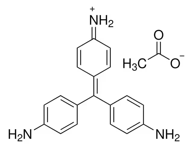 PARAROSANILINE ACETATE structure, CAS 6035-94-5