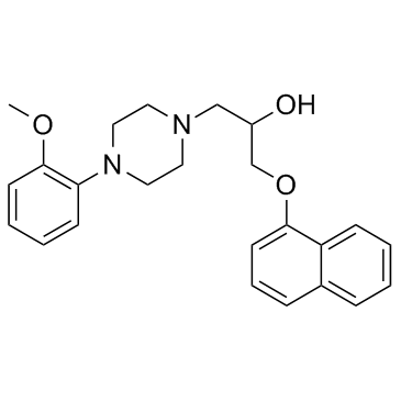 Naftopidil + Dutasteride structure, CAS 57149-07-2