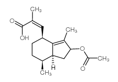 ACETOXYVALERENIC ACID structure, CAS 81397-67-3
