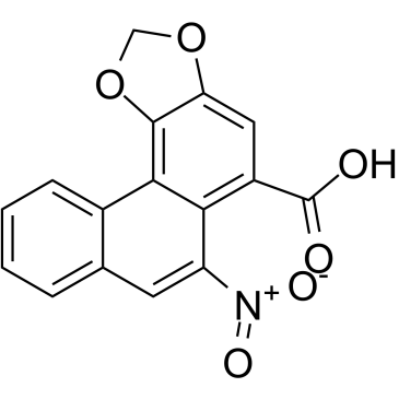 Aristolochic acid II structure, CAS 475-80-9