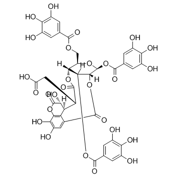 Chebulinic acid structure, CAS 18942-26-2