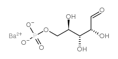 RIBOSE-5-PHOSPHATE BARIUM SALT structure, CAS 15674-58-5