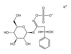 GLUCOBARBARIN structure, CAS 21087-78-5