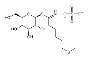 GLUCOBERTEROIN structure, CAS 29611-01-6
