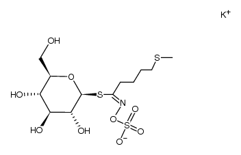 Glucoerucin potassium salt structure, CAS 15592-37-7