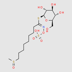 Glucohirsutin structure, CAS 21973-60-4