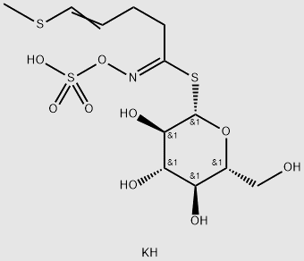 Glucoraphasatin potassium salt structure, CAS 245550-64-5