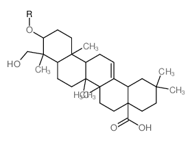 HEDERACOSIDE C structure, CAS 27013-76-9