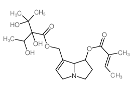 Heliosupine structure, CAS 32728-78-2