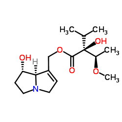 HELIOTRINE structure, CAS 303-33-3