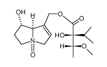 Heliotrine, 4-oxide structure, CAS 6209-65-0
