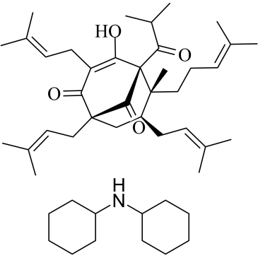 Hyperforin . DCHA structure, CAS 238074-03-8
