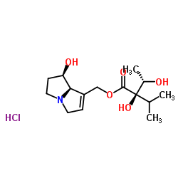 Indicine hydrochloride structure, CAS 1195140-94-3