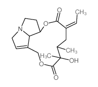 INTEGERRIMINE structure, CAS 480-79-5
