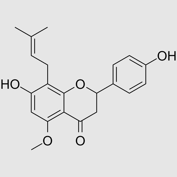 ISOXANTHOHUMOL structure, CAS 521-48-2