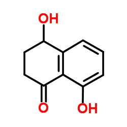 1(2H)-Naphthalenone, 3,4-dihydro-4,8-dihydroxy- structure, CAS 62332-73-4