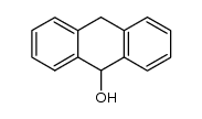 9,10-DIHYDROANTHRACEN-9-OL structure, CAS 611-63-2