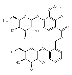LEIOCARPOSIDE structure, CAS 71953-77-0