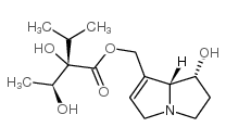 Lycopsamine structure, CAS 10285-07-1