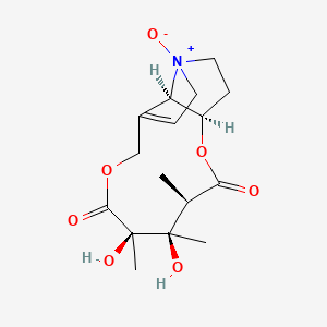Monocrotalin N-oxide structure, CAS 35337-98-5
