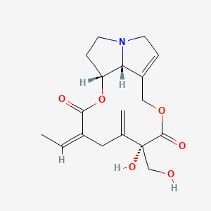 riddelline structure, CAS 23246-96-0