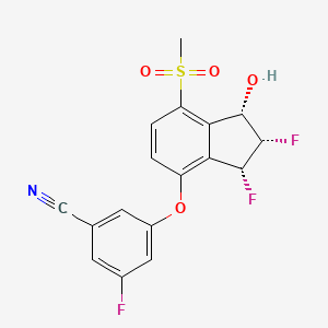 Belzutifan structure, CAS 1672668-24-4