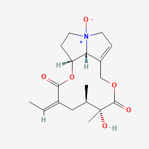 senecionine N-oxide structure, CAS 13268-67-2