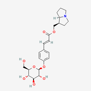 THESININE 4'-O-GLUCOSIDE structure, CAS 460730-79-4