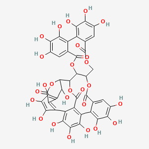 vescalagin structure, CAS 36001-47-5
