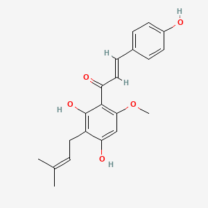 Xanthohumol structure, CAS 76754-58-1