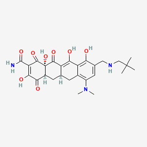 4-Desdimethylamine 4-Oxo Omadacycline structure, CAS 885112-31-2