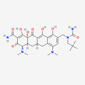Omadacycline Impurity 6 structure, CAS 2272886-37-8