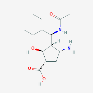 Peramivir Impurity 7 structure, CAS 1624261-89-7