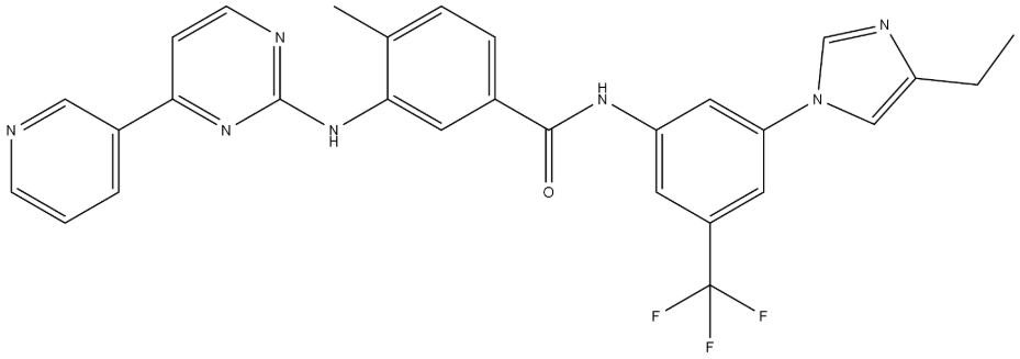 NILOTINIB IMPURITY 11 structure, CAS 2119583-24-1
