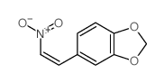 1,3-Benzodioxole,5-[(1E)-2-nitroethenyl]- structure, CAS 22568-48-5