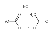 CALCIUM ACETATE HYDRATE structure, CAS 114460-21-8