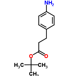 TERT-BUTYL 3-(4-AMINOPHENYL)PROPANOATE structure, CAS 103790-48-3