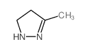 4,5-Dihydro-3-methyl-1H-pyrazole structure, CAS 1911-30-4
