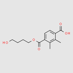 POLY(1,4-BUTYLENE TEREPHTHALATE) structure, CAS 30965-26-5