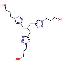 Tris(3-hydroxypropyltriazolylMethyl)aMine structure, CAS 760952-88-3