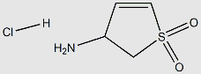 3-amino-2,3-dihydrothiophene 1,1-dioxide hydrochloride structure, CAS 62510-60-5