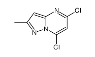5,7-DICHLORO-2-METHYLPYRAZOLO[1,5-A]PYRIMIDINE structure, CAS 754211-02-4
